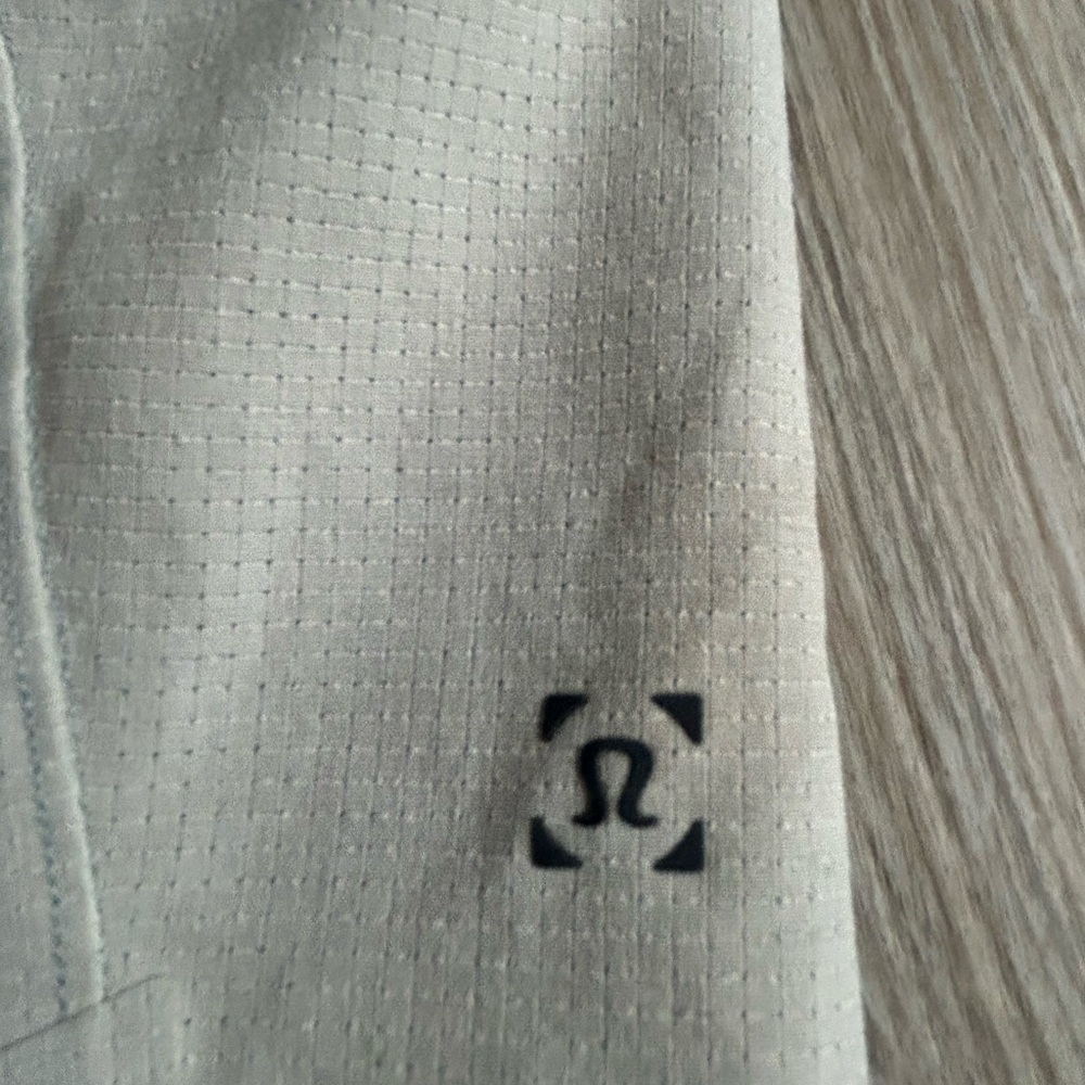lululemon athletica Light Blue and Gray Swim Trunks - Picture 2 of 7